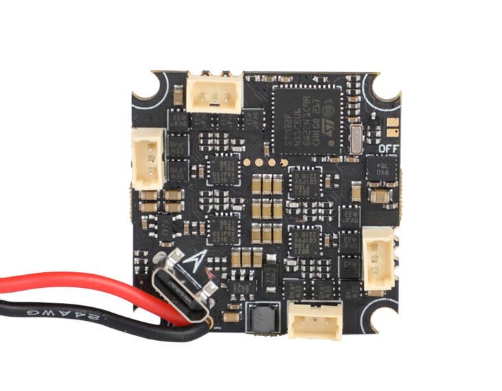 F411 1S 6A AIO — полётный контроллер с встроенным ESC (25.5×25.5 мм)