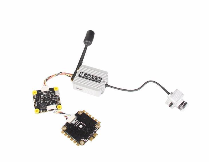 F722 FC HD + F55A Pro II 4-в-1 ESC (3–6S, AM32, 30×30 мм) — мощный стек для FPV-дронов — изображение 4