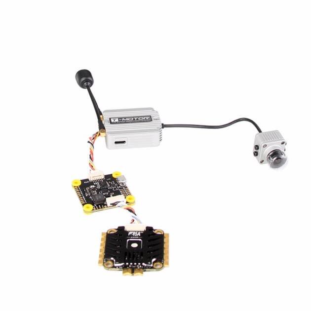 F722 FC HD + F55A Pro II 4-в-1 ESC (3–6S, AM32, 30×30 мм) — мощный стек для FPV-дронов