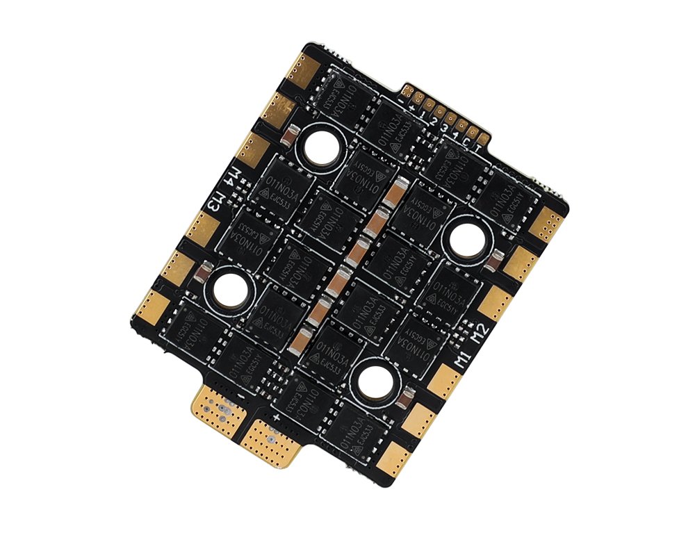 Mini F60A — компактный ESC 4-в-1 для FPV-дронов (3–8S, 60A, 20×20 мм) — изображение 4