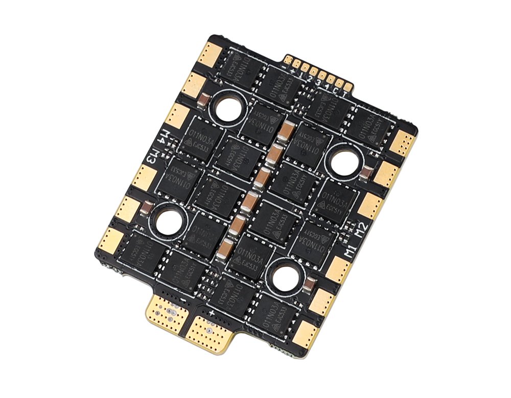 Mini F60A — компактный ESC 4-в-1 для FPV-дронов (3–8S, 60A, 20×20 мм) — изображение 5