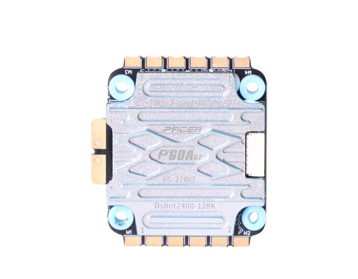 P60A V2 — ESC 4-в-1 с частотой 128K для FPV-дронов (3–6S, 60А, 30.5×30.5 мм) — изображение 2