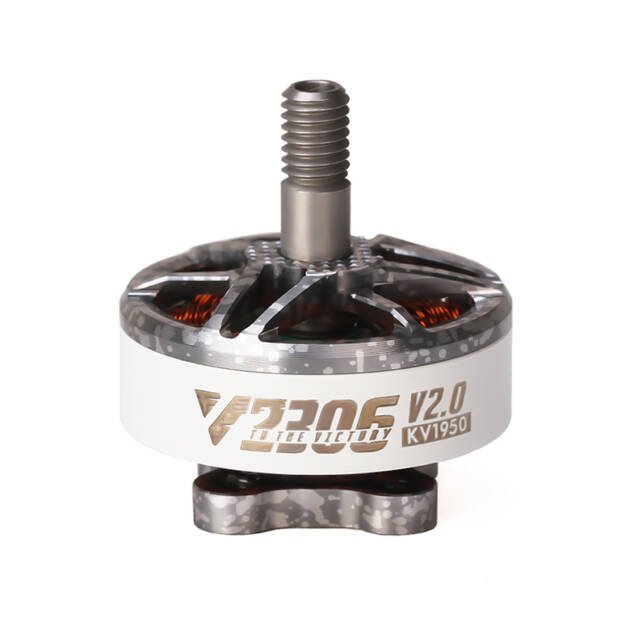 V2306 V2.0 — мотор для 5-дюймовых FPV-дронов (фристайл / гонки, 4–6S, KV1950 / KV2400)