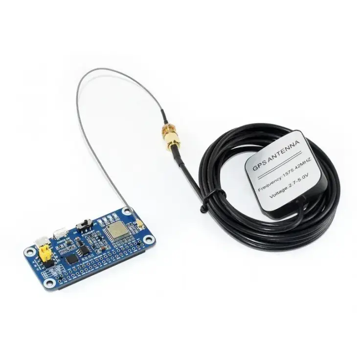 GNSS-плата расширения для Raspberry Pi 4B — модуль GPS/Beidou/QZSS (UART) — изображение 3