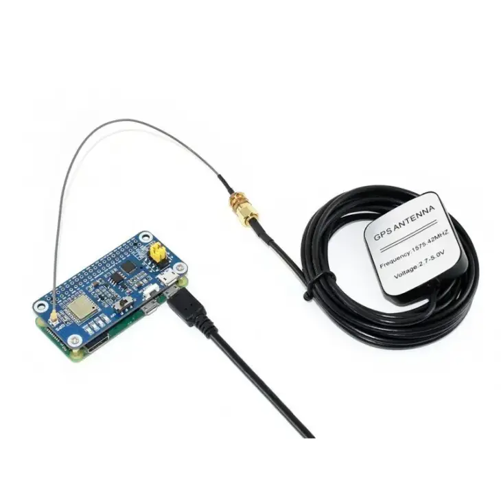 GNSS-плата расширения для Raspberry Pi 4B — модуль GPS/Beidou/QZSS (UART) — изображение 4