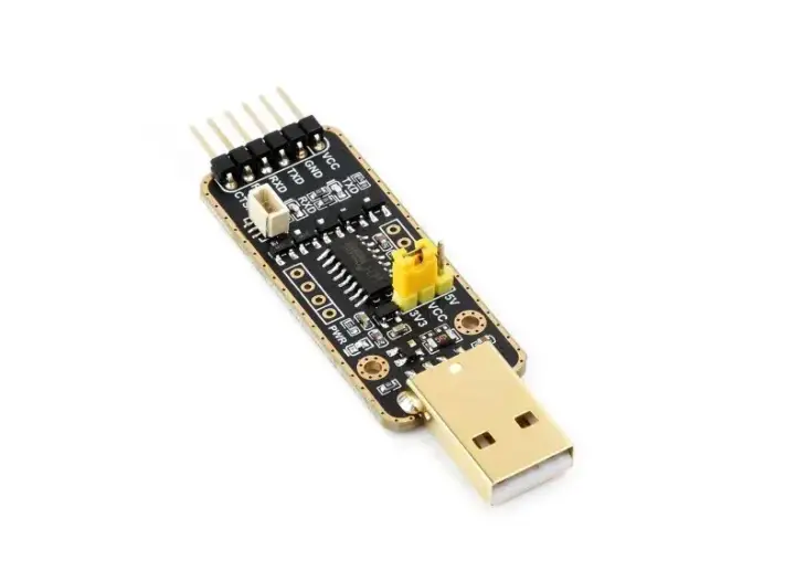 Модуль отладчика Waveshare USB-UART для Raspberry Pi 5 (26619)