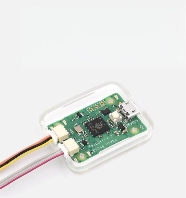 Оригинальный USB-загрузчик для отладки Raspberry Pi, аппаратный отладочный комплект, разработанный специально для Pico с пластиковым корпусом — изображение 2