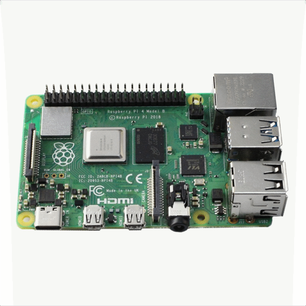 Плата разработки Python для Raspberry Pi 4 Model B 8 ГБ, 2 ГБ/4 ГБ
