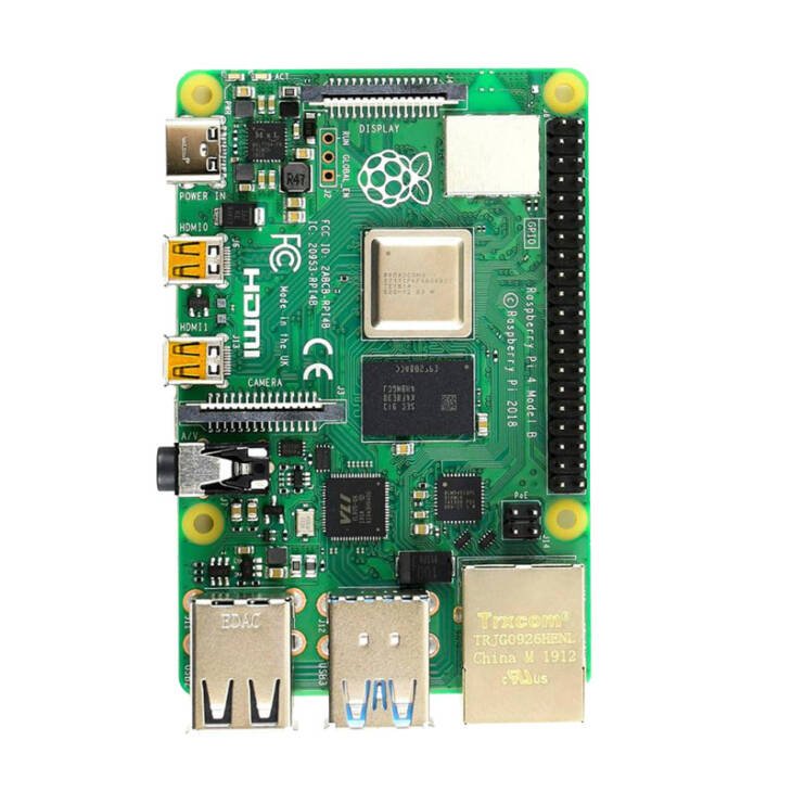 Плата разработки Python для Raspberry Pi 4 Model B 8 ГБ, 2 ГБ/4 ГБ — изображение 5