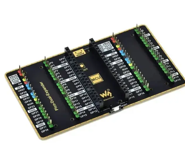 Плата расширения Raspberry Pi Pico Dual GPIO Expander HAT