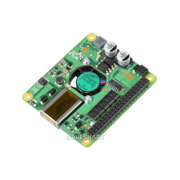 Плата расширения Raspberry Pi Power over Ethernet+ (PoE+) HAT — изображение 3